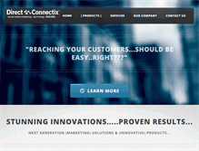 Tablet Screenshot of direct-connectix.com